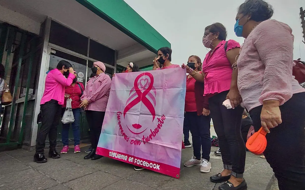 Asociación Civil "Guerreras con Turbantes", denunció la falta de medicamentos contra el cáncer en el IMSS de Ciudad Madero