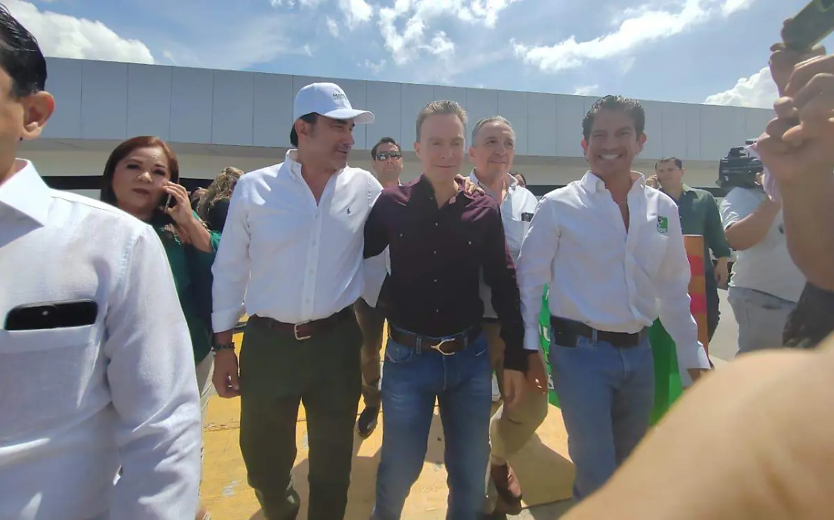 El aspirante a la presidencia de México, Manuel Velasco Coello, pidió a las otras corcholatas no pelear entre ellos