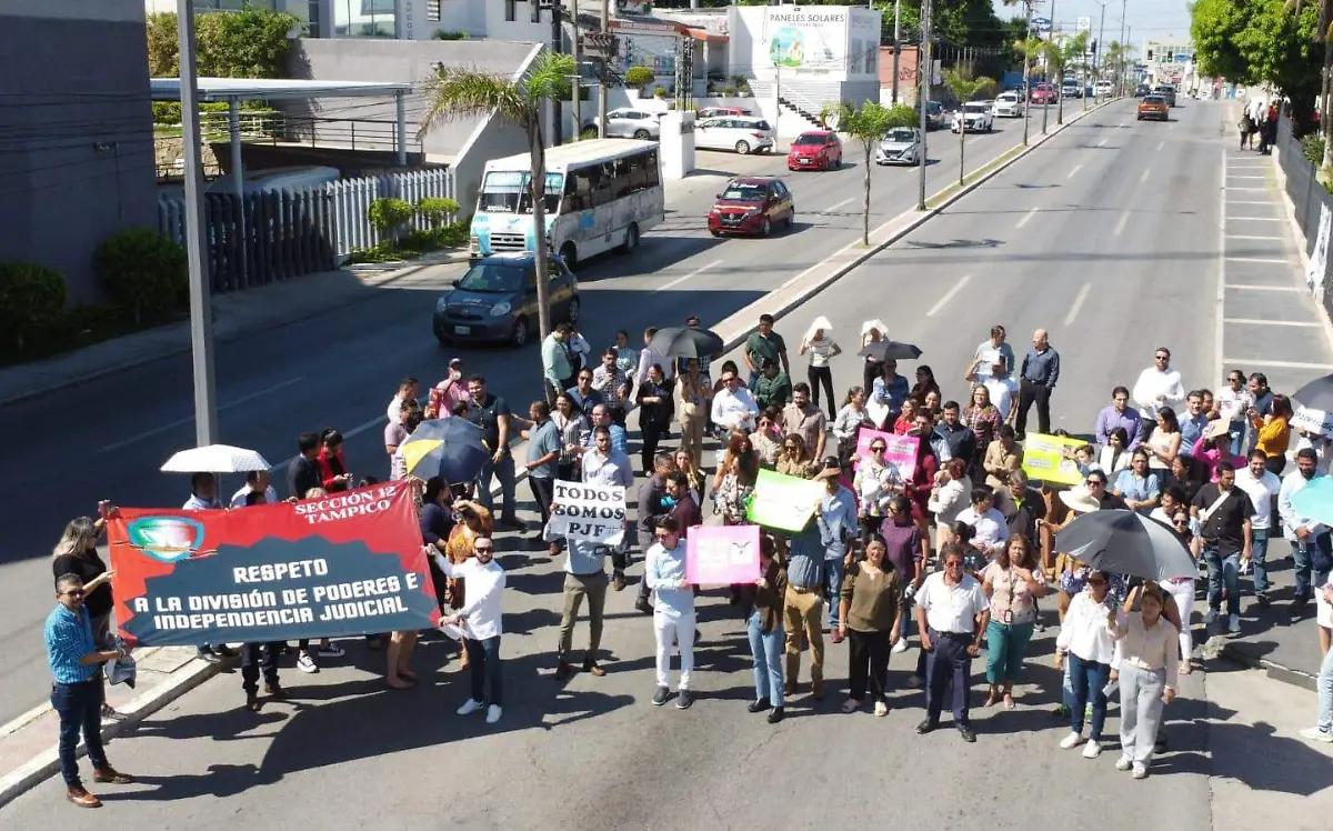 Convocan a marcha nacional que se replicará en Tampico a favor del Poder Judicial José Luis Tapia