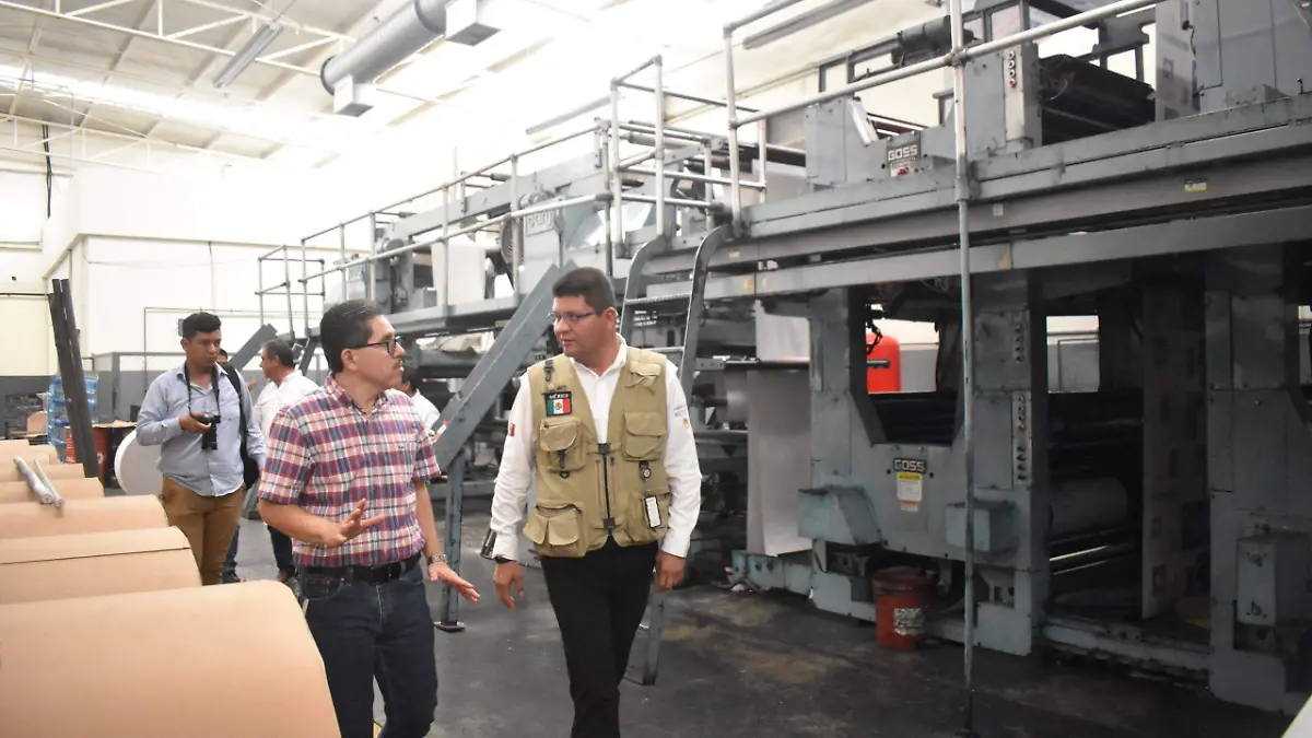 Vista a El Sol de Tampico el delegado de Bienestar Tamaulipas