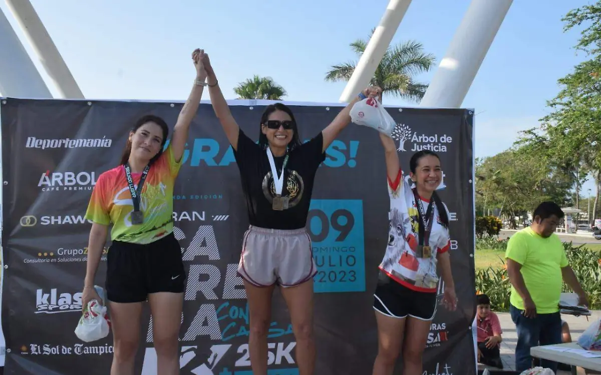 Más de 300 corren por una noble causa en favor de niños vulnerables de Tampico  