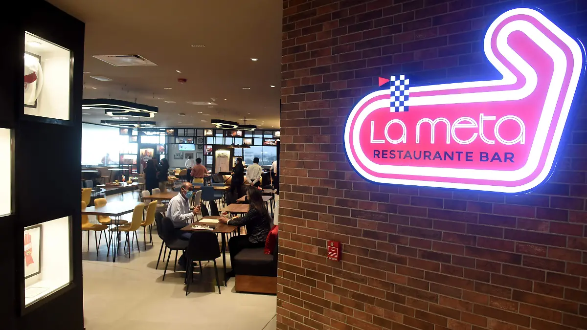 "La Meta" restaurante ubicado dentro del Museo del Automóvil y del Transporte de Tampico (MATT)