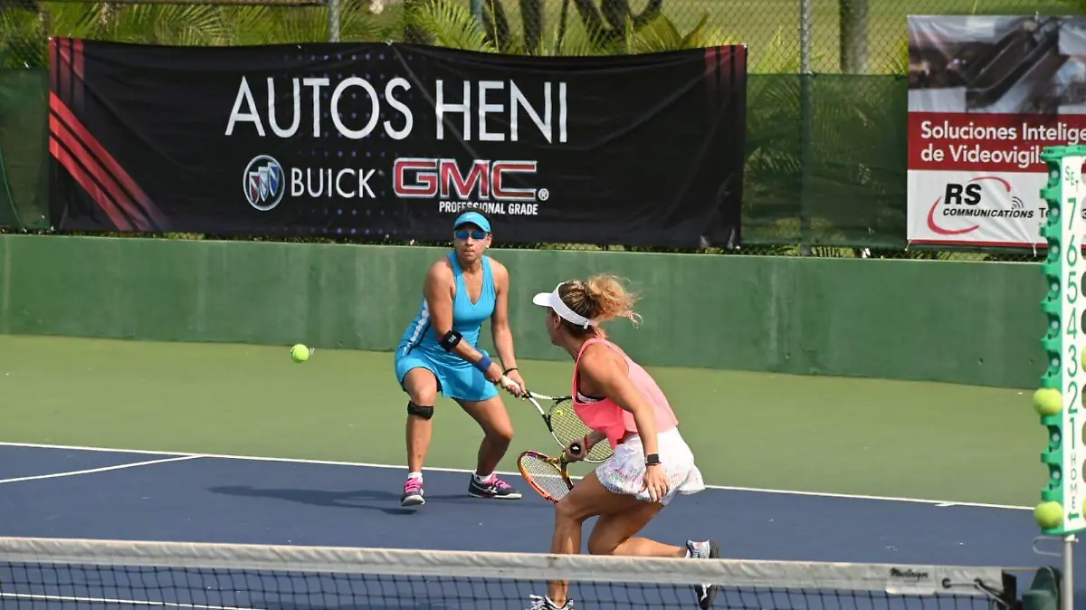 CONTINÚAN LAS acciones en la Copa Campestre 2022 de tenis