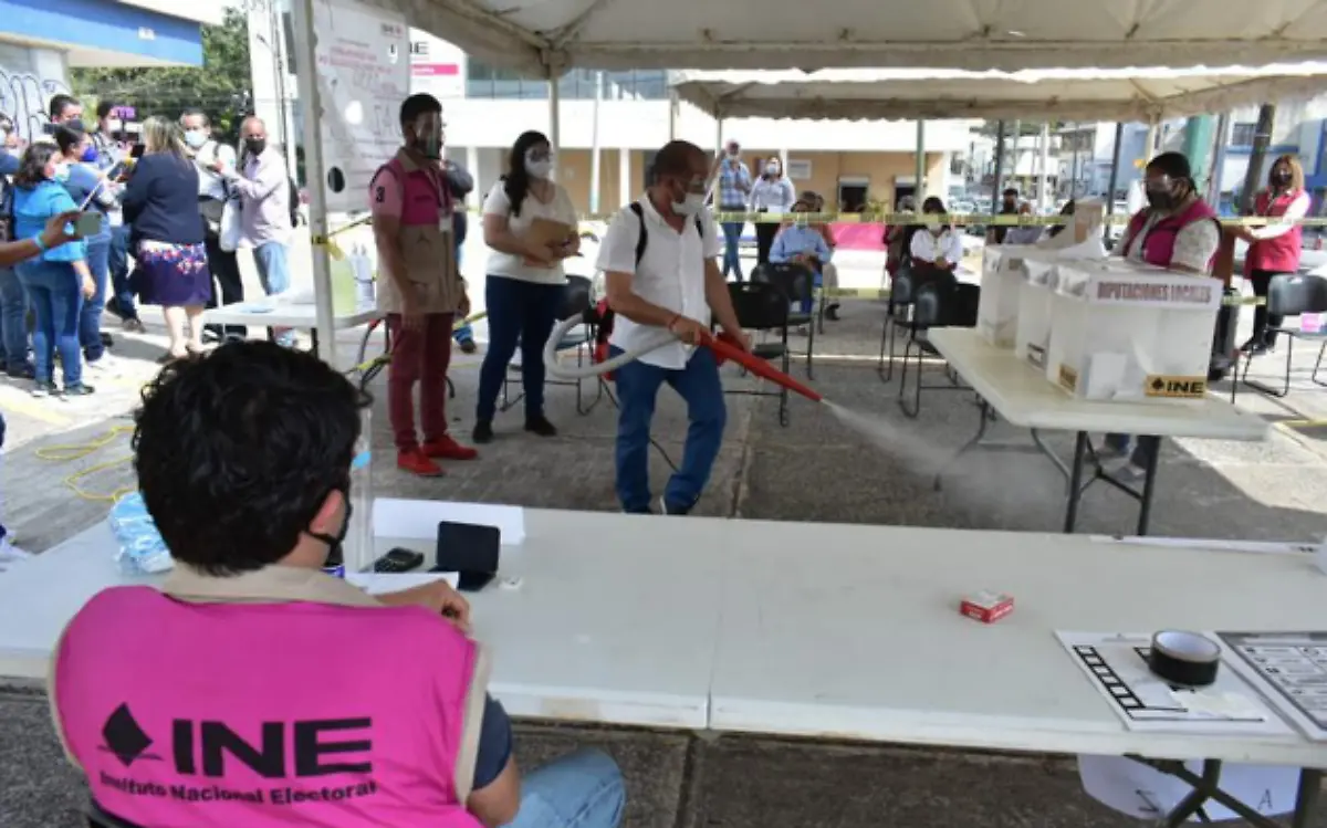El voto, con sana distancia