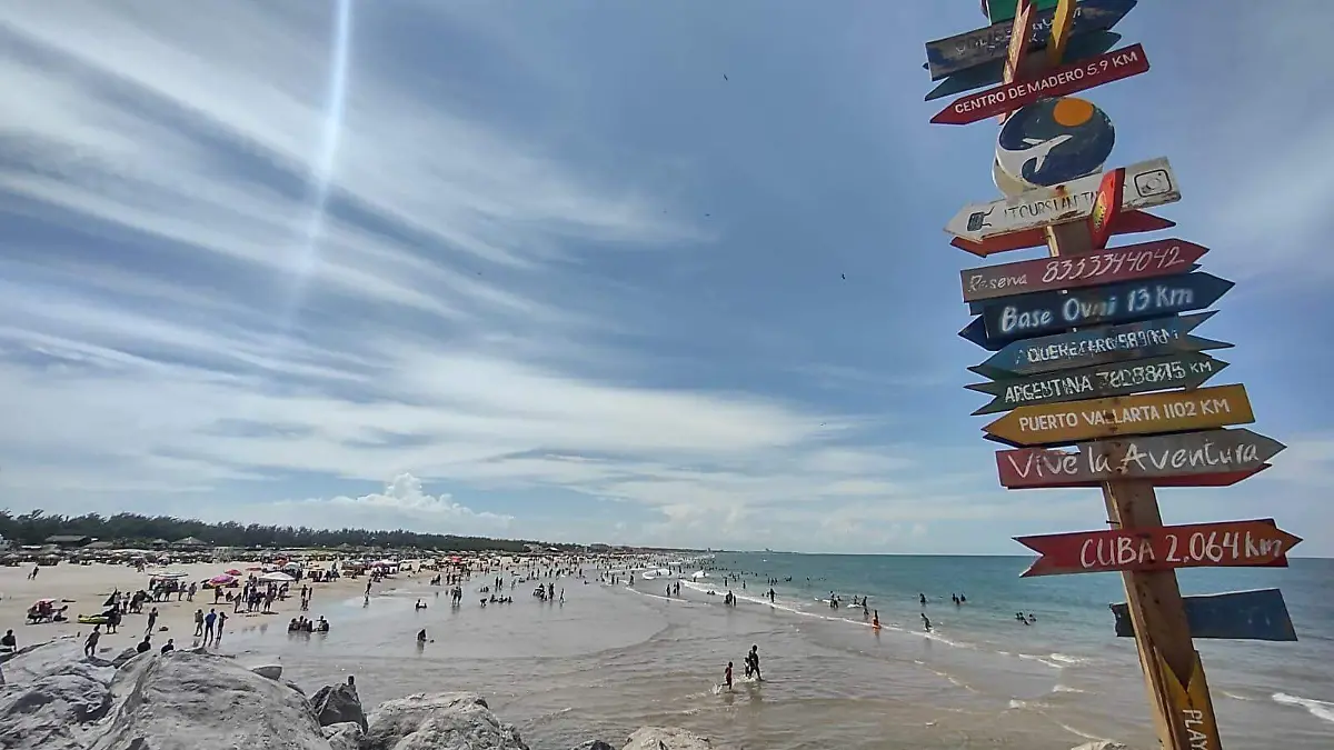 Playa Miramar es considerado un importante parador turístico