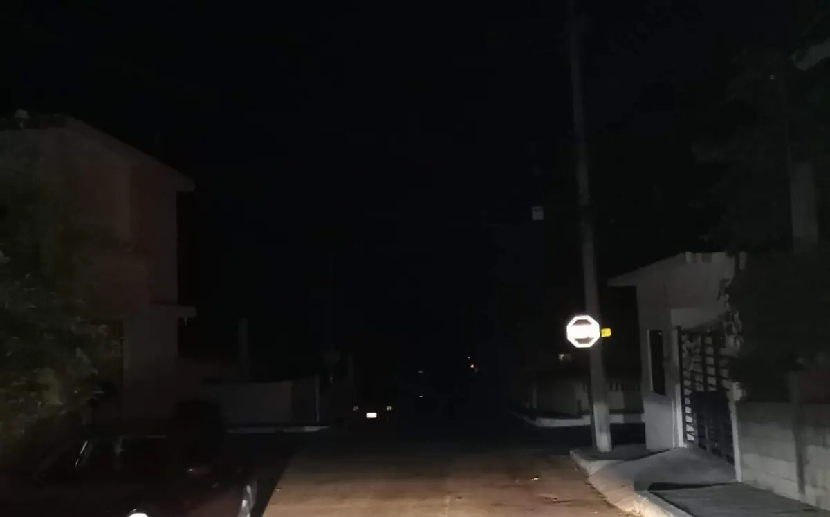 Apagón afecta el norte de Tampico