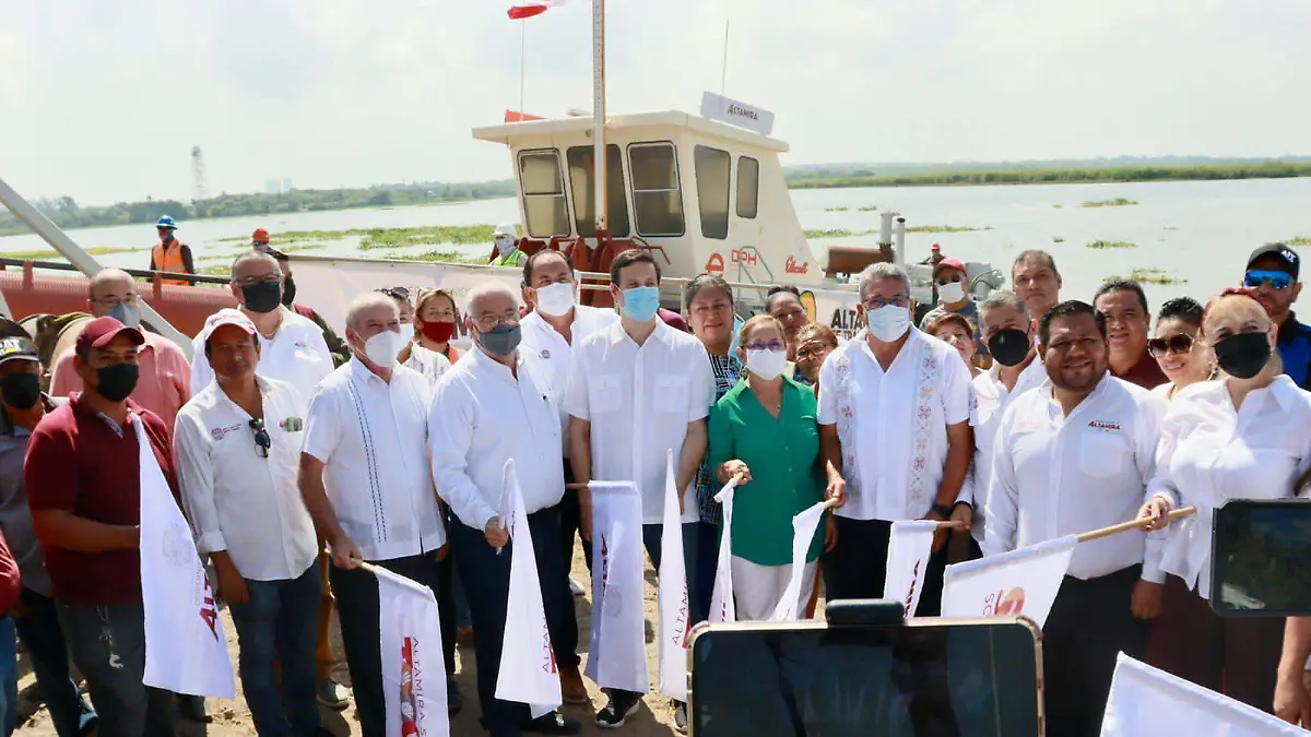 Altamira inicia rescate de la Laguna de Champayán