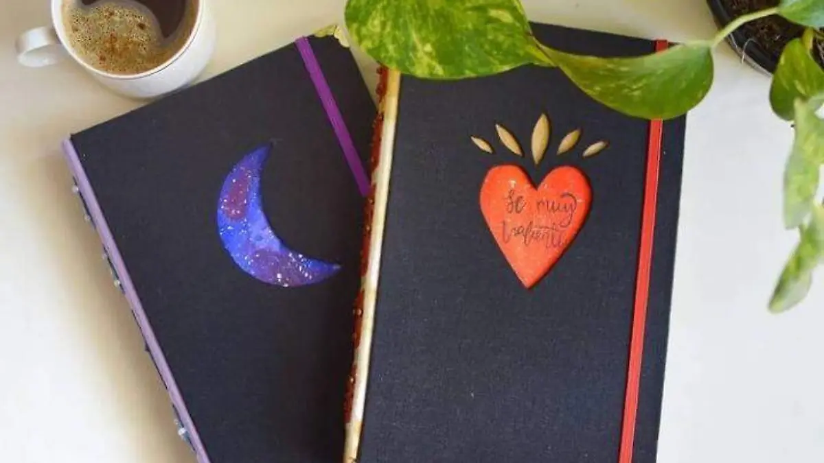 Libretas creadas de manera artesanal