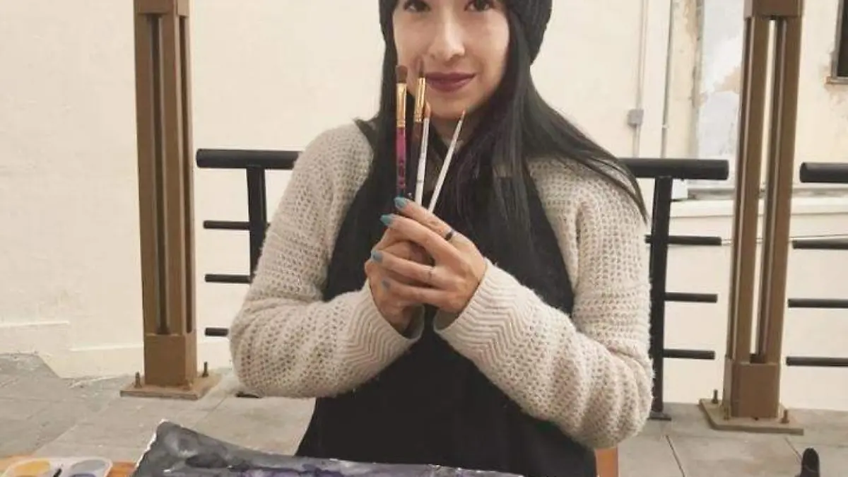 Ella es feliz de explorar nuevas técnicas