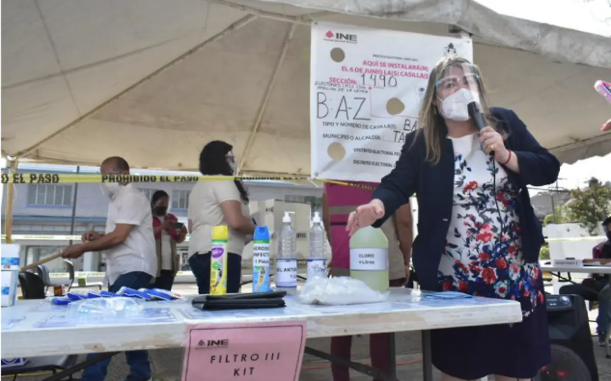 El voto, con sana distancia