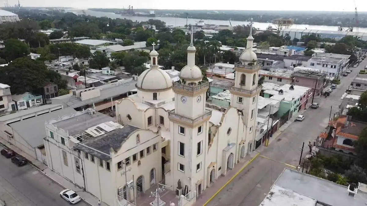 La iglesia de San Juan Bosco, un templo emblemático de todo el sur de Tamaulipas. Crédito Vladimir Meza