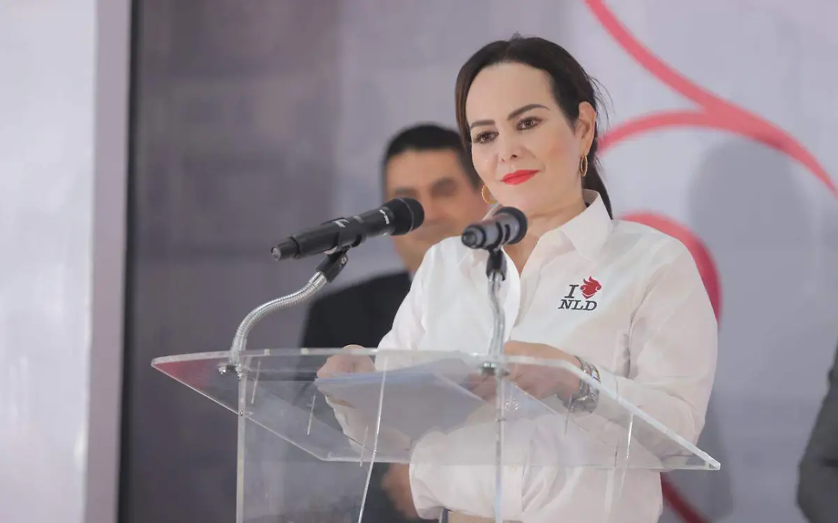 La alcaldesa de Nuevo Laredo, Carmen Canturosas