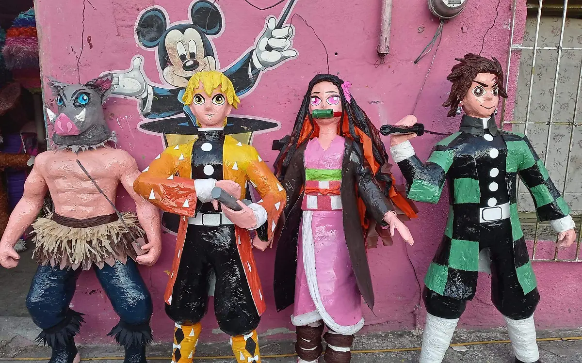 Lanzan piñatas otaku en Tamaulipas, “para mis sobrinitos”