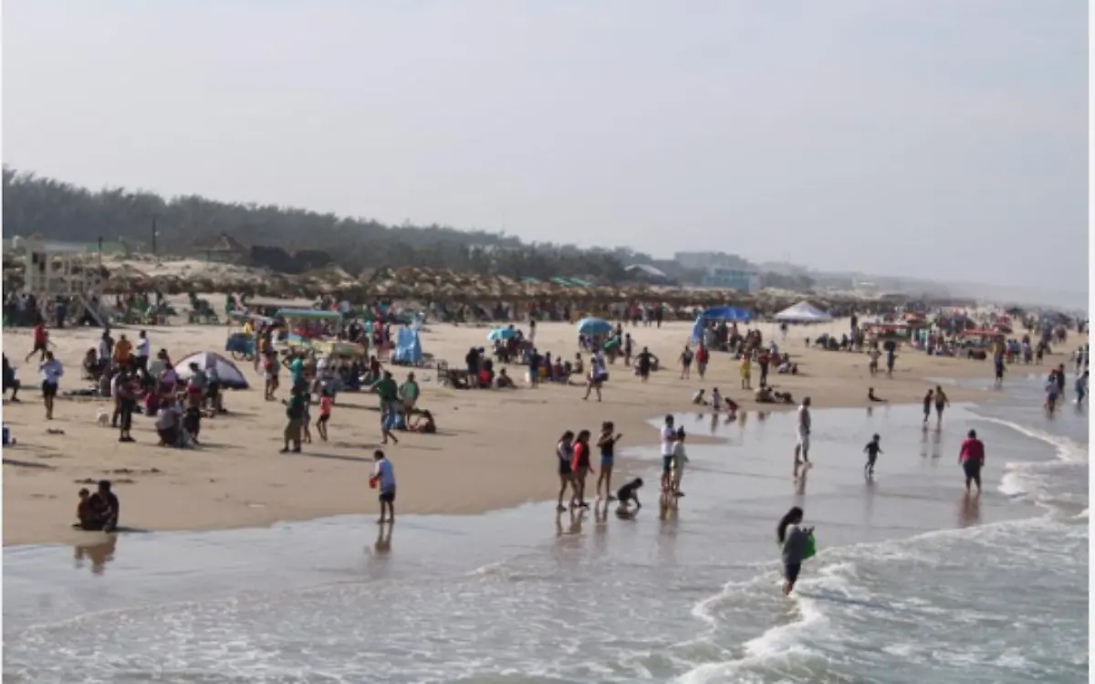 Más de 60 mil personas han visitado playa
