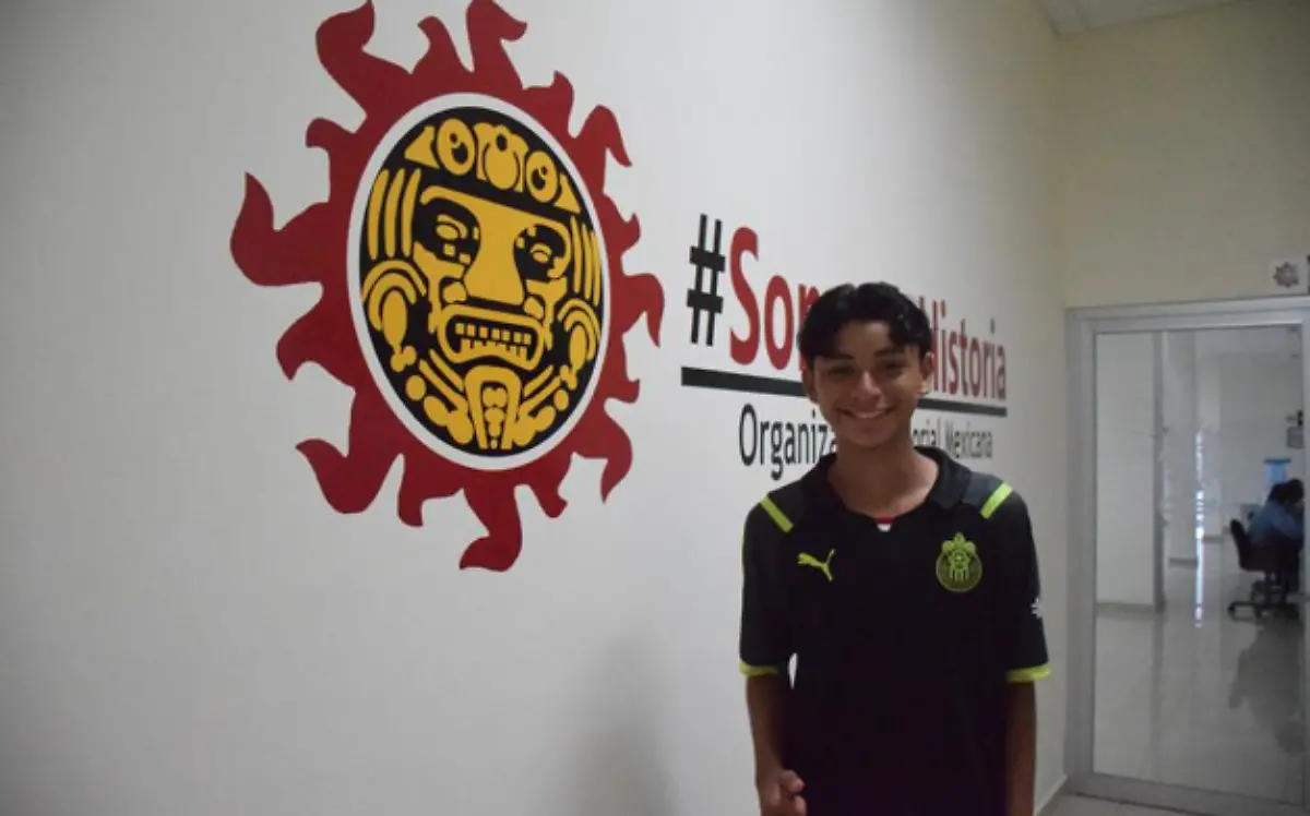 Hugo Enrique García sueña triunfar con las Chivas Rayadas