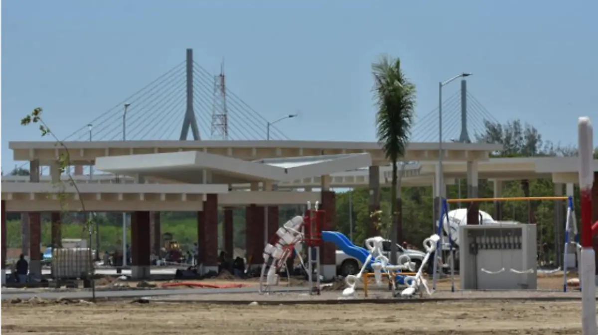 Las obras del complejo turístico en el Carpinetro se retrason por las lluvias y serán entregadas a finales de este mes :Alejandro del Ángel
