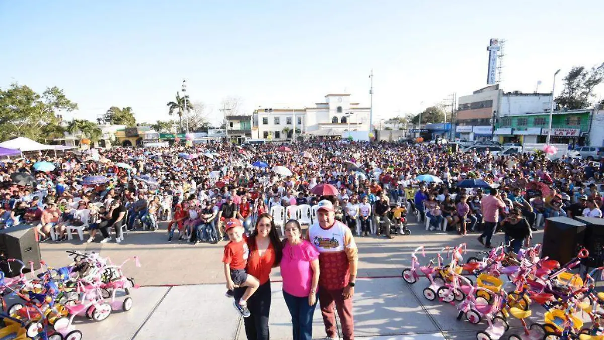 Celebran el Altamira el Día del niño
