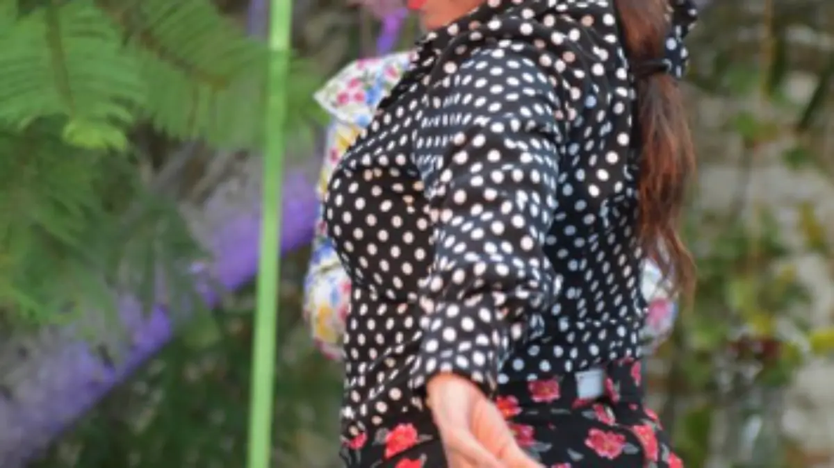 Lizzet Pérez, formó parte del espectáculo