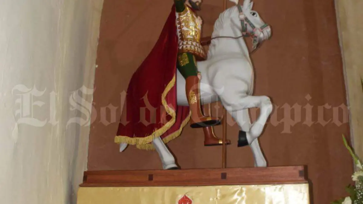 Santiago Apóstol el santo patrono de la iglesia principal del centro de Altamira