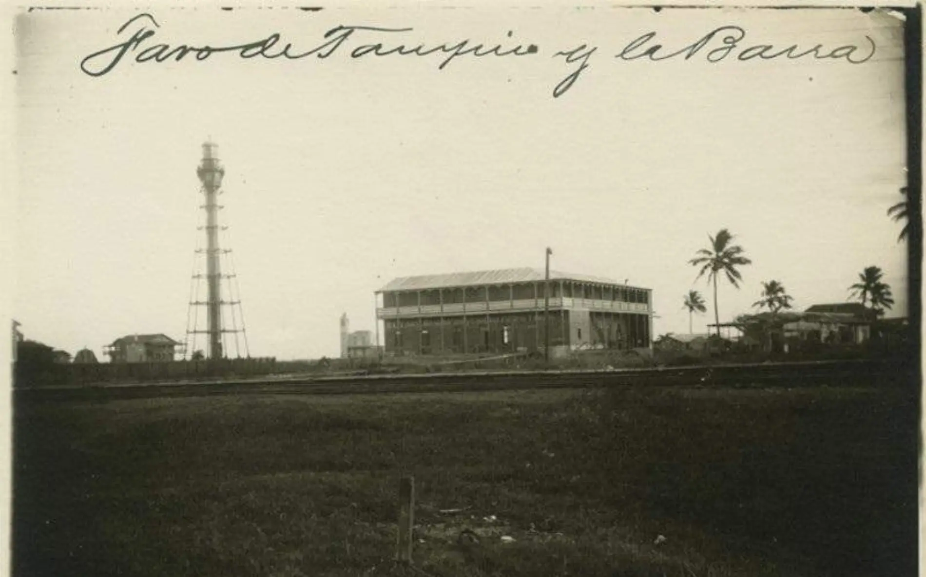 Cantina El Faro, en la Barra alrededor de 1910 