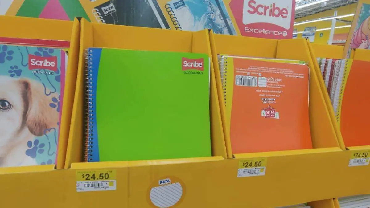 Libretas escolares dónde son más baratas en Tampico