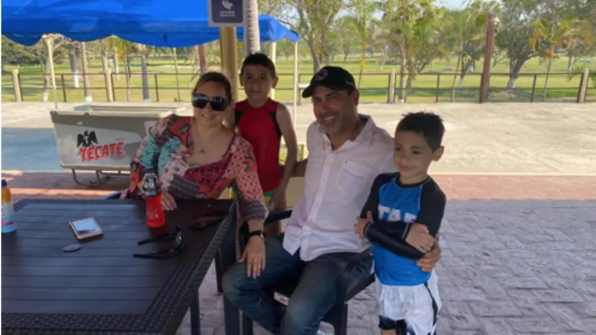 En el club Refineria todos en familia