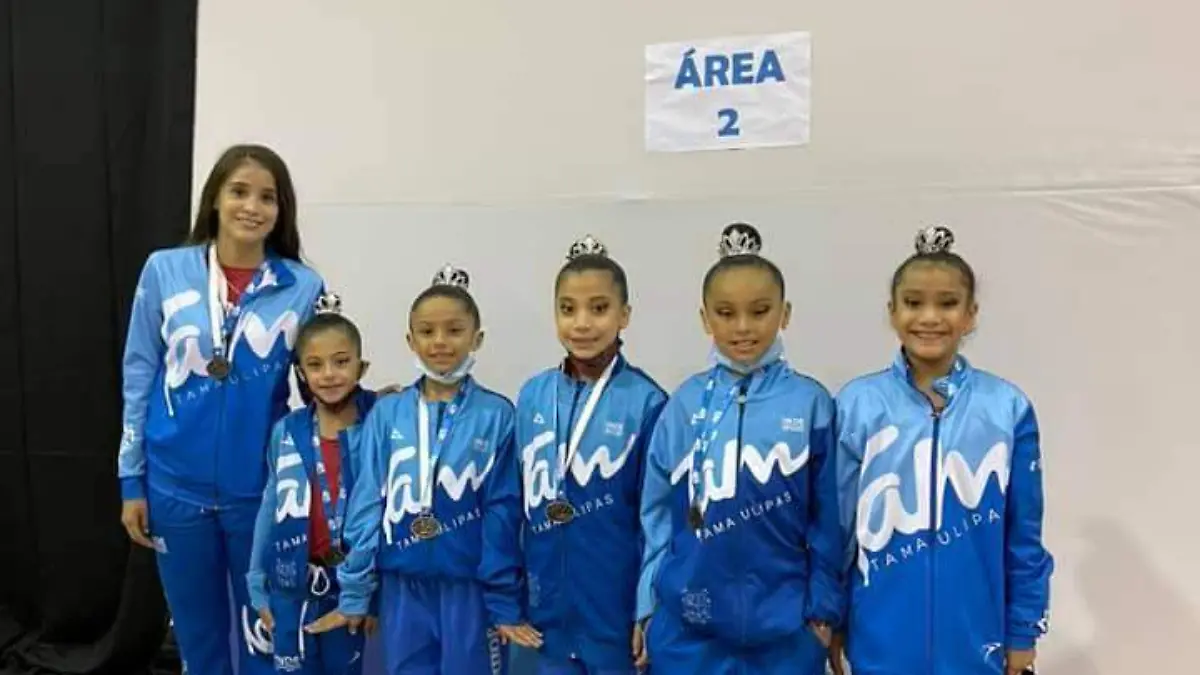 En Tamaulipas hay talento que se forja desde temprana edad en la gimnasia