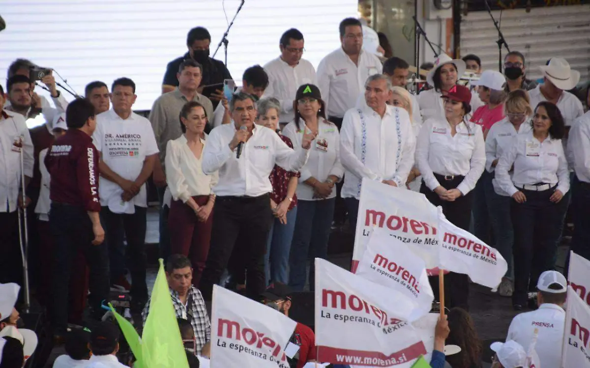 AMLO y Américo Villarreal trabajarán hombro con hombro, Adán Augusto López