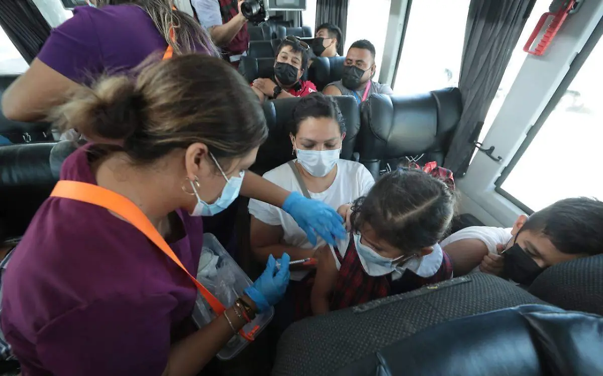 Vacunación anticovid trasfronteriza en Nuevo Laredo, para menores de hasta 6 meses Gobierno de NLD (2)