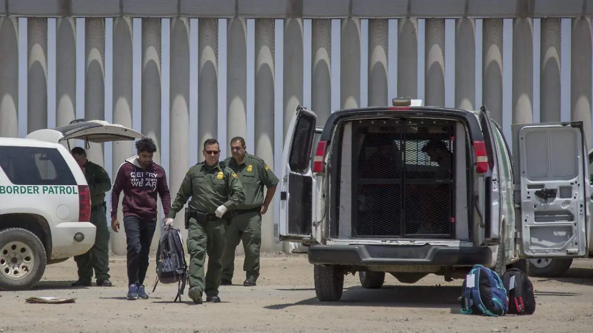 Con simulacro buscan bloquear paso de migrantes ilegales a EU 