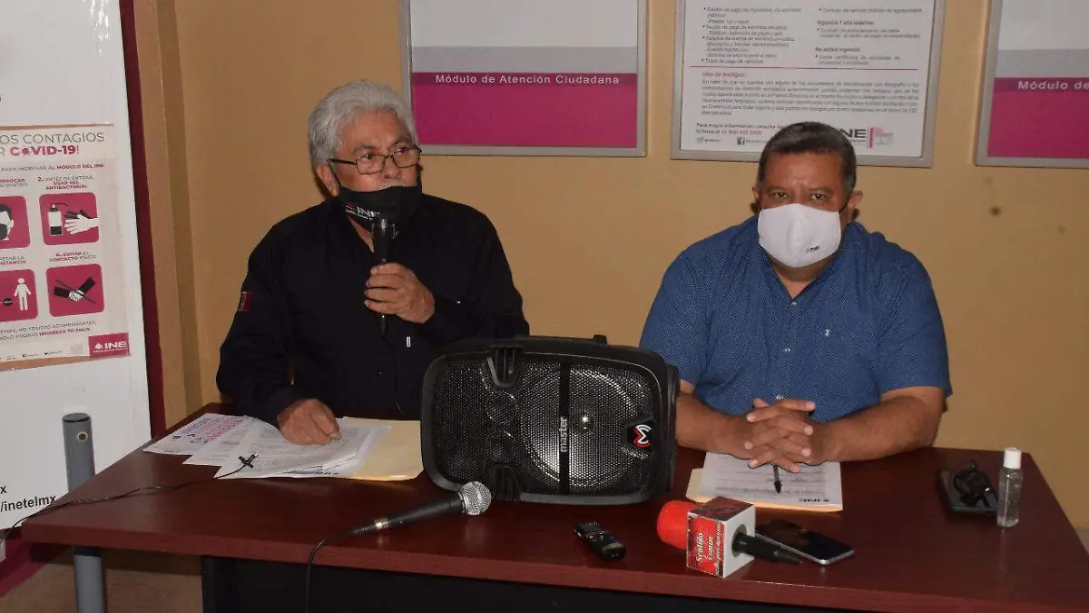 El Maestro Francisco Xavier Muñiz Manzano Vocal Ejecutivo de la 07 Junta Distrital Ejecutiva y Consejero Presiente del 07 Consejo Distrital en Tamaulipas 