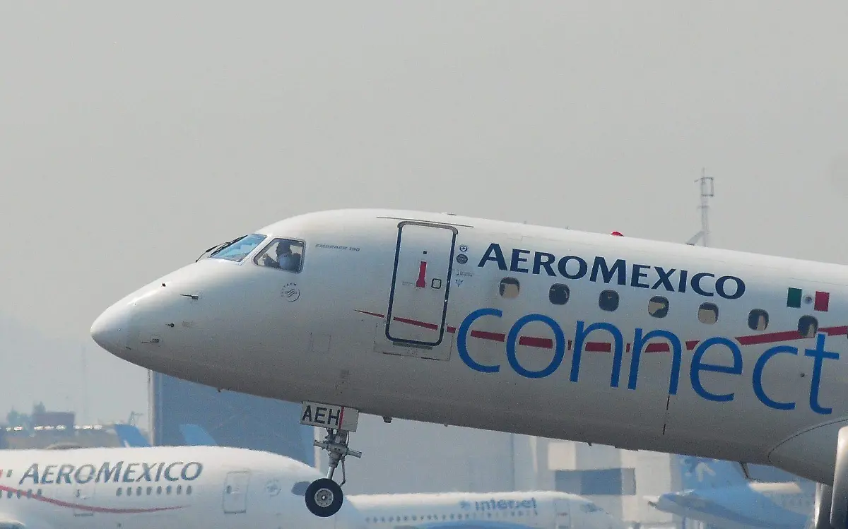 Sale Aeromar y entra al rescate Aeroméxico en la capital de Tamaulipas, donde previamente se informó que ya no había conectividad aérea Cuartoscuro