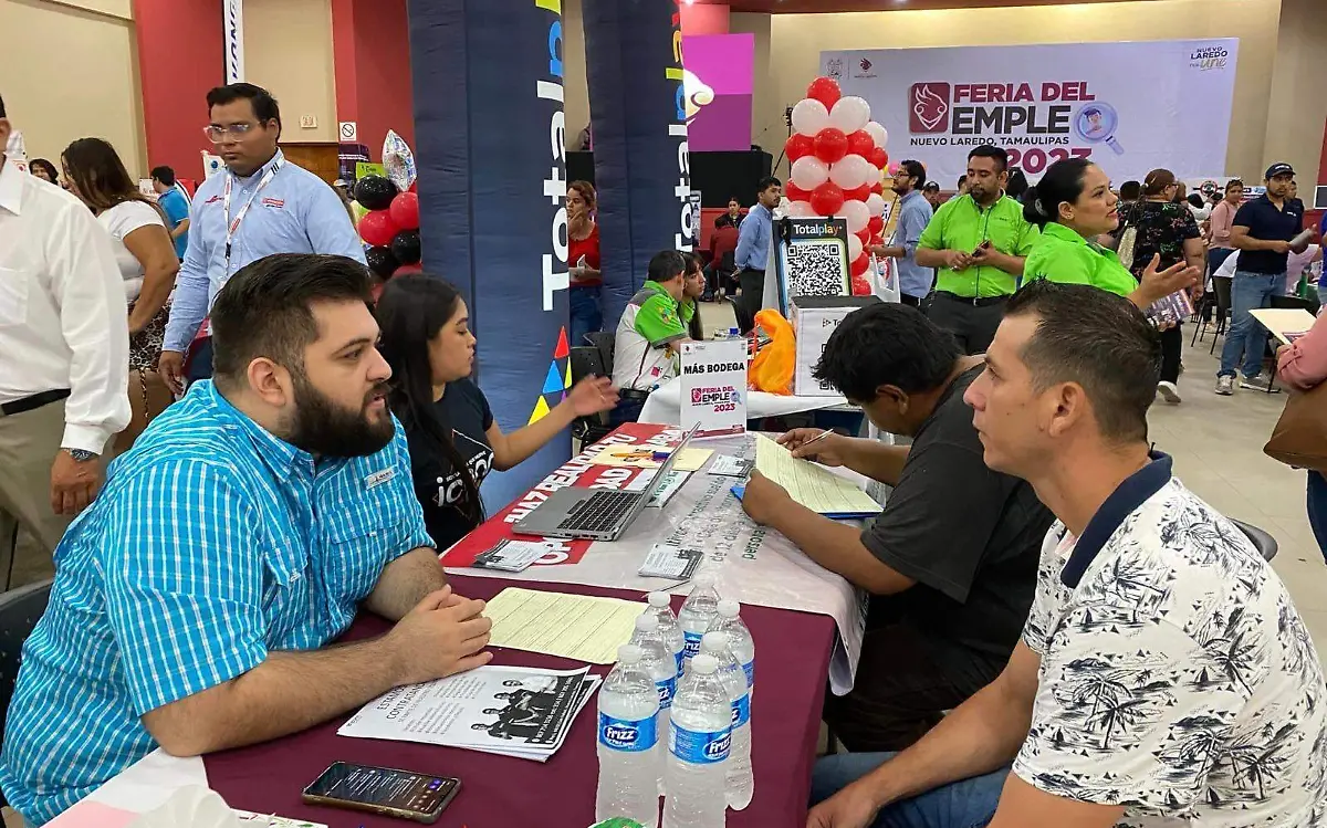 Realizan Feria de Empleo en Nuevo Laredo 