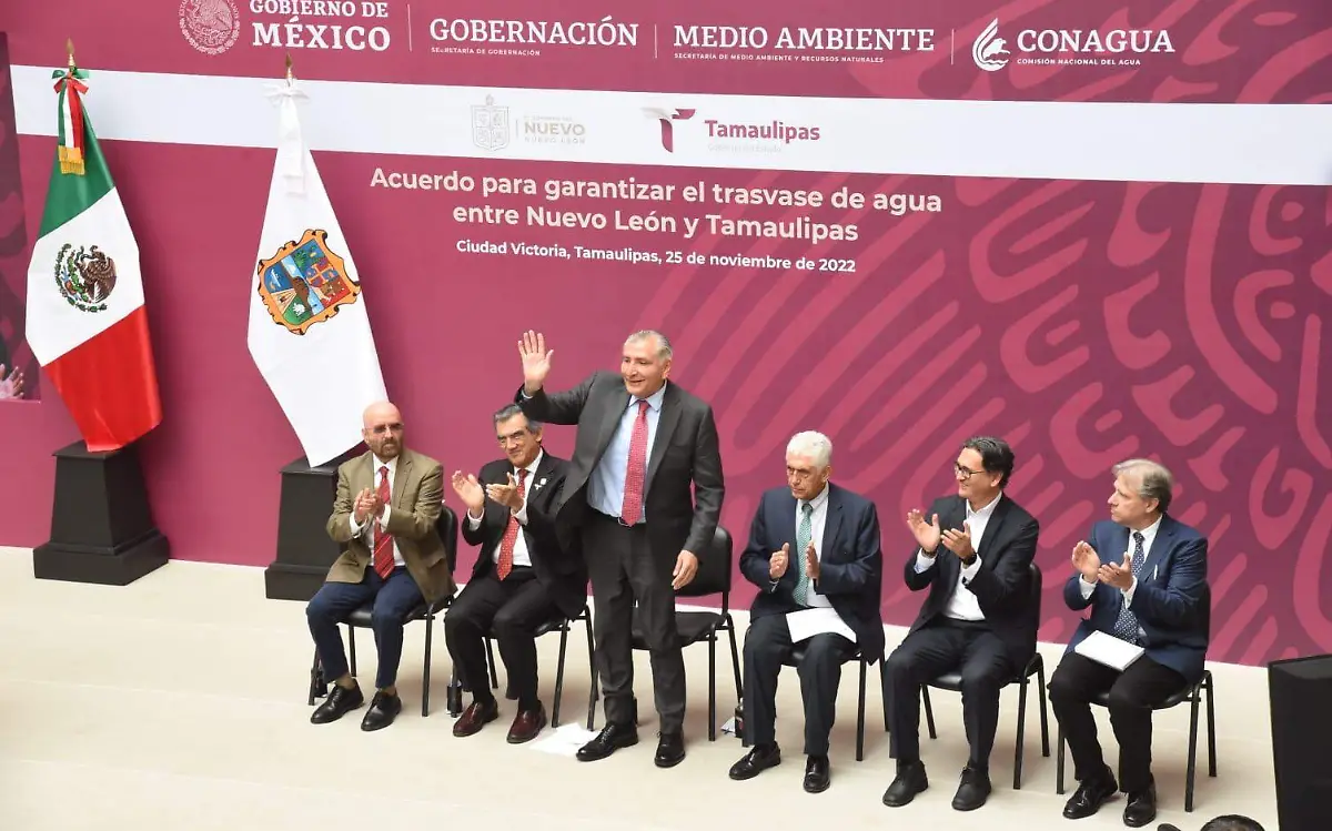 Se trasvasarán solo 200 millones de Nuevo León a Tamaulipas