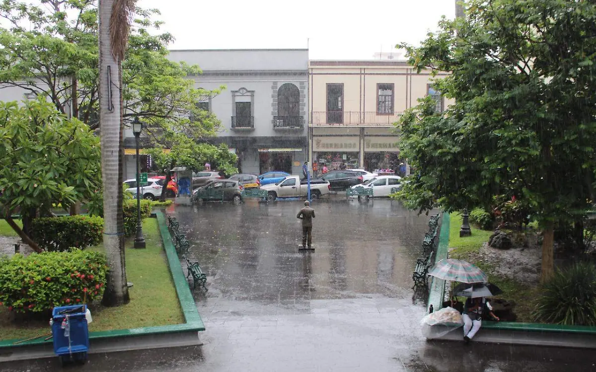 Lluvias en Tampico
