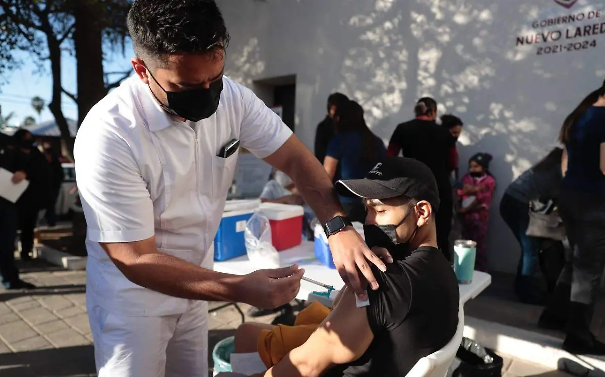 Retoman en Nuevo Laredo plan de vacunación anticovid Mario Cruces