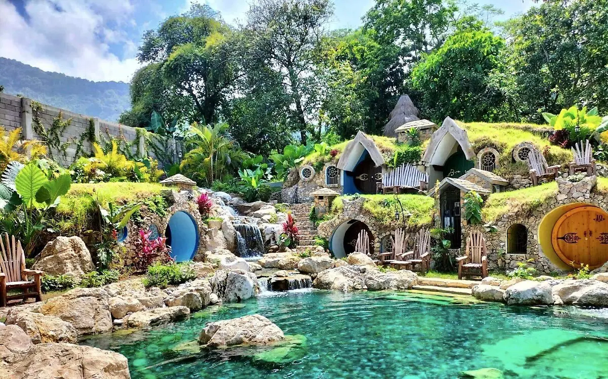 Un sitio inspirado en El Señor de los Anillos y las villas de esa magnífica obra se encuentra muy cerca de Tampico Facebook