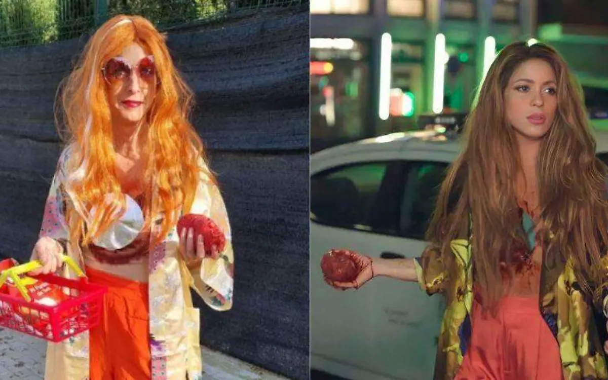 Mamá se disfraza de Shakira; la inspira Monotonía 
