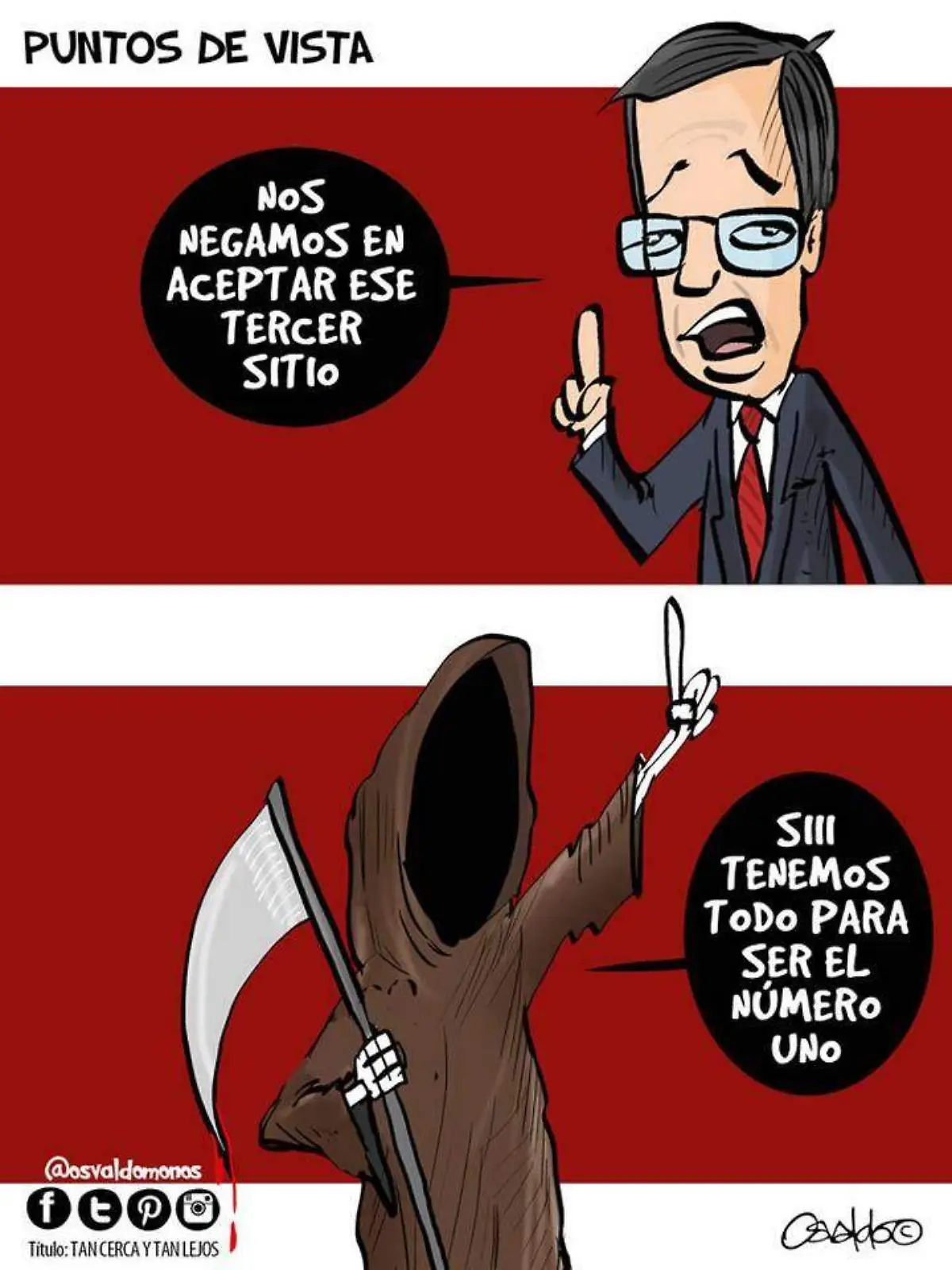 Tan cerca y tan lejos