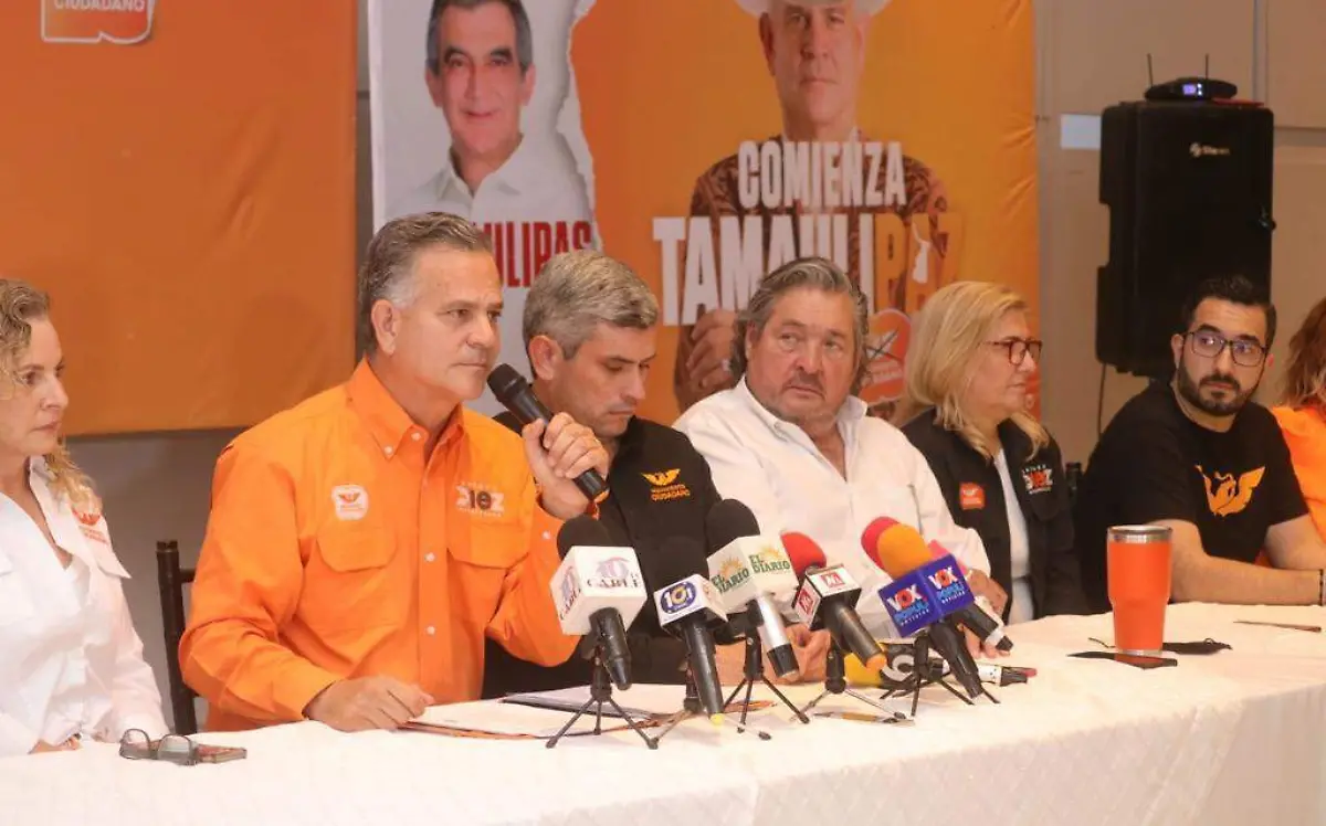Candidato de Movimiento Ciudadano cierra actividades en Victoria Equipo de campaña Arturo Diez