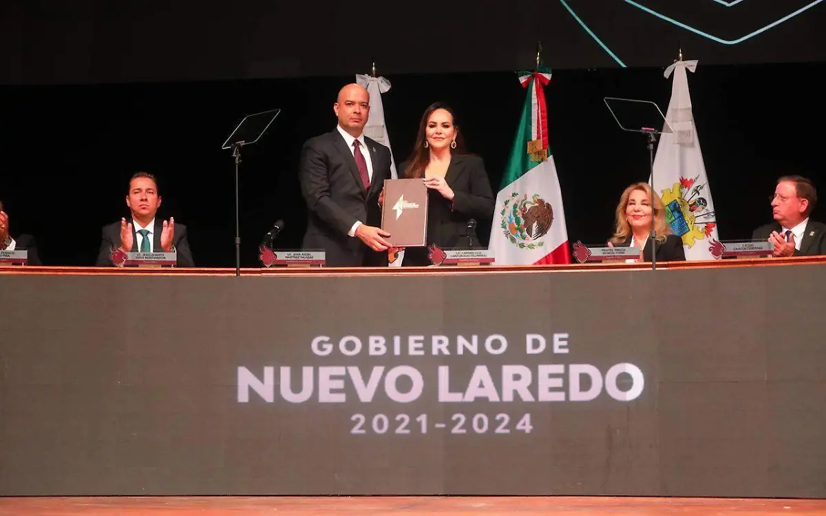 Alcaldesa de Nuevo Laredo, Carmen Canturosas, rinde su primer informe de gobierno Gobierno de NLD (1)
