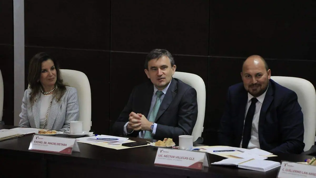 Embajador de Polonia se reúne con gobierno de Tamaulipas 