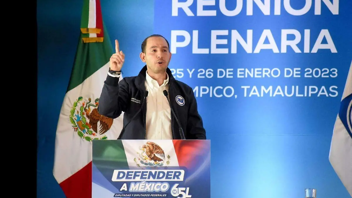 Marko Cortés evade hablar de juicio de Genaro García Luna José Luis Tapia (2)