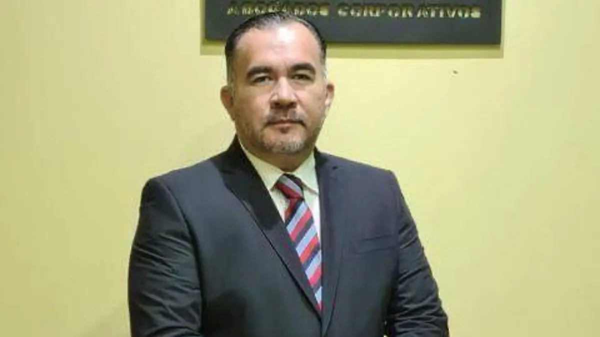 Fausto Villarreal, delegado de la Federación de Asociaciones de Abogados
