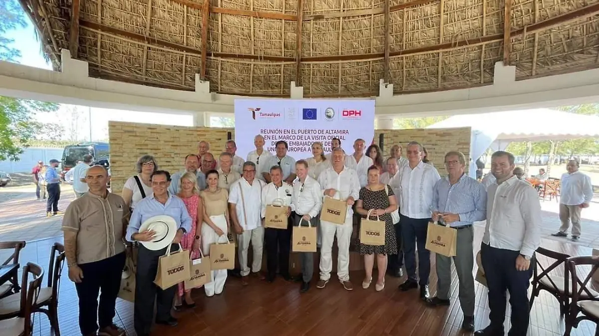 Embajadores de la Unión Europea ven potencial en el puerto de Altamira 
