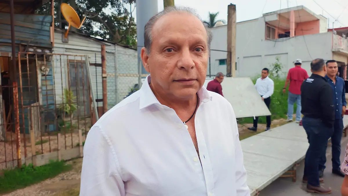 Armando Moses Manzur, delegado del Instituto Tamaulipeco de Vivienda y Urbanismo (Itavu)