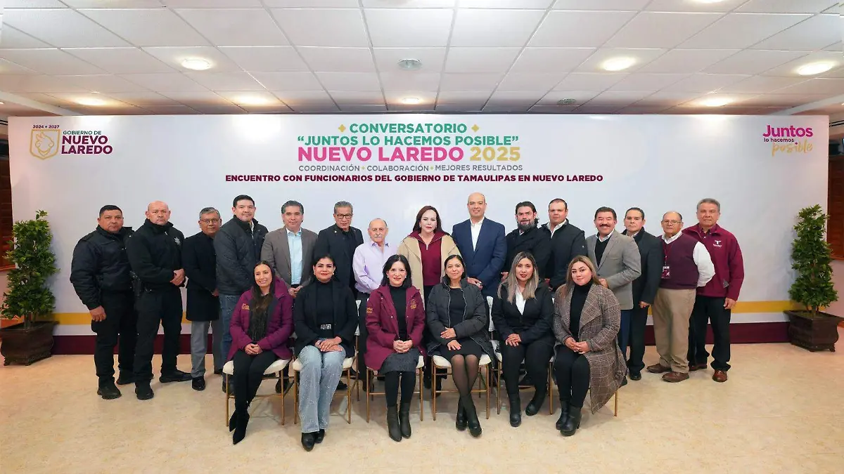 El objetivo de la reunión fue hacer un Nuevo Laredo más fuerte