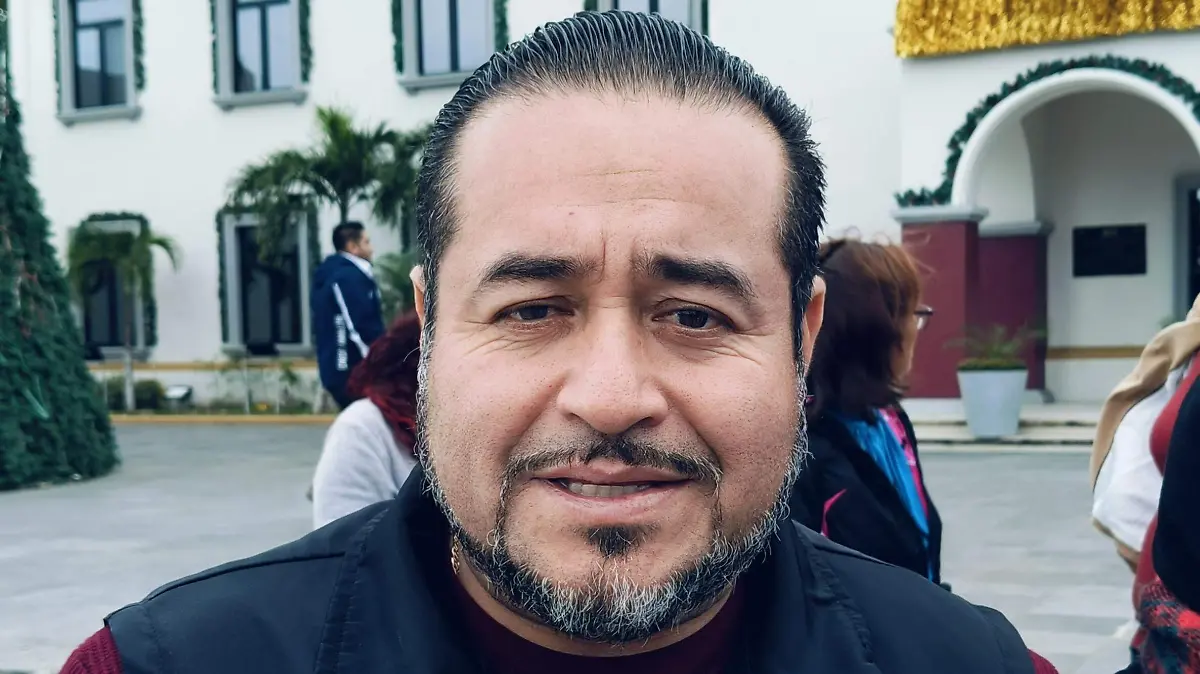 El director de Bienestar Social de Altamira, Rommel Faustino Martínez Flores
