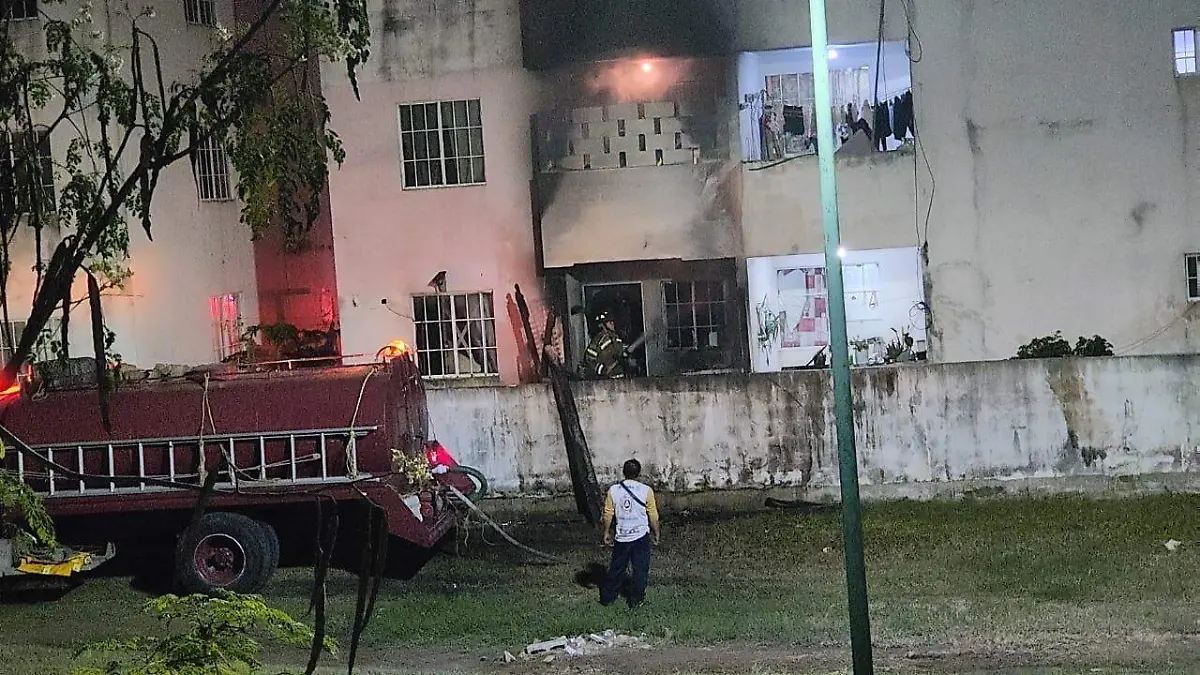 Incendio no deja personas lesionadas 