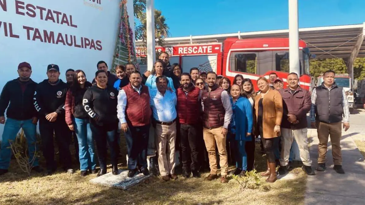 El personal de Coordinación Estatal de Protección Civil agradeció el esfuerzo de Terezo Tienda Flores